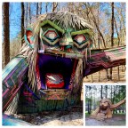 Vagabond Tales- A Short drive to see Thomas Dambo And Pete Nelson’s Constructions